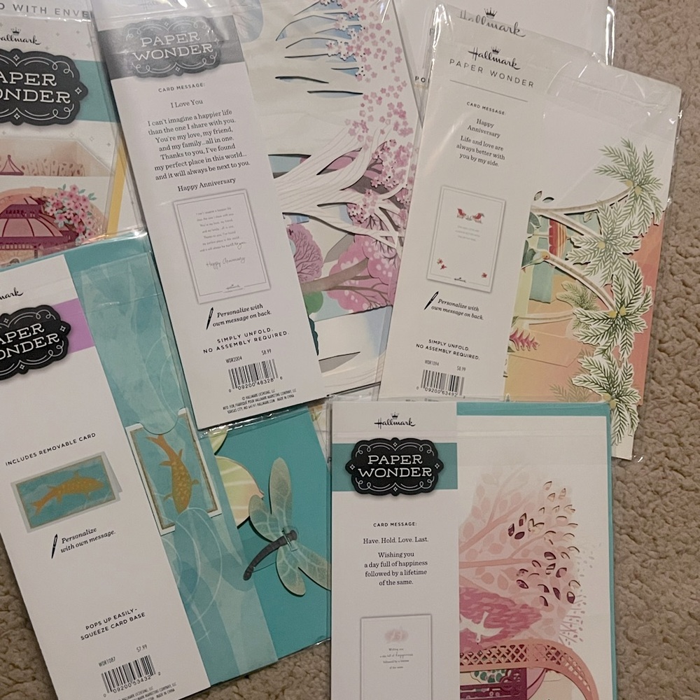 🤍New Hallmark Paper Wonder Pop-Up Card Bundle🤍 - Picture 8 of 11